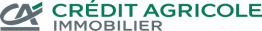 logo gris et vert du crédit agricole